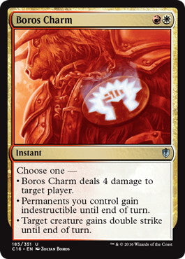 [185]【EN】ボロスの魔除け/Boros Charm【C16】[U][多色]