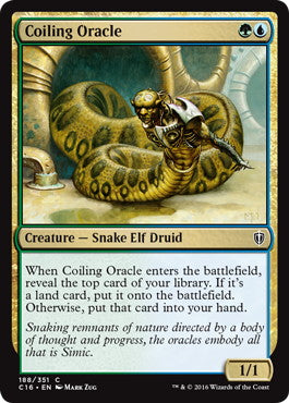 [188]【EN】とぐろ巻きの巫女/Coiling Oracle【C16】[C][多色]