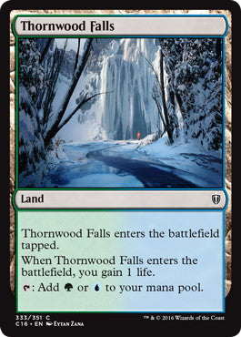[333]【EN】茨森の滝/Thornwood Falls【C16】[C][土地]