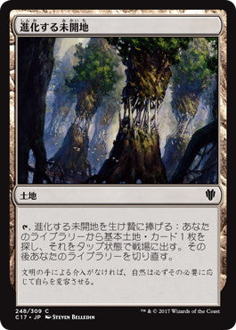 [248]【JP】進化する未開地/Evolving Wilds【C17】[C][土地]