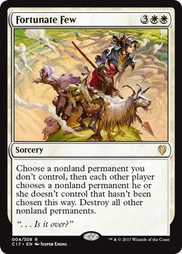 [004]【EN】幸運な生き残り/Fortunate Few【C17】[R][白]