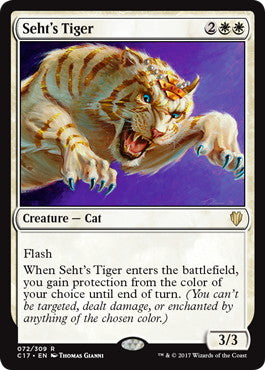 [072]【EN】セトの虎/Seht's Tiger【C17】[R][白]