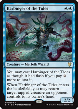 [085]【EN】潮流の先駆け/Harbinger of the Tides【C17】[R][青]