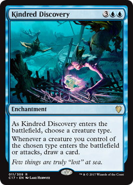 [011]【EN】同族の発見/Kindred Discovery【C17】[R][青]