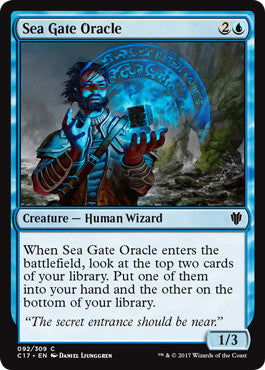 [092]【EN】海門の神官/Sea Gate Oracle【C17】[C][青]