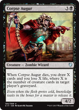 [106]【EN】死体占い師/Corpse Augur【C17】[U][黒]