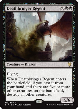 [110]【EN】死致の執政/Deathbringer Regent【C17】[R][黒]