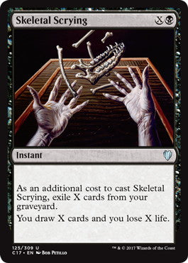 [125]【EN】占骨術/Skeletal Scrying【C17】[U][黒]