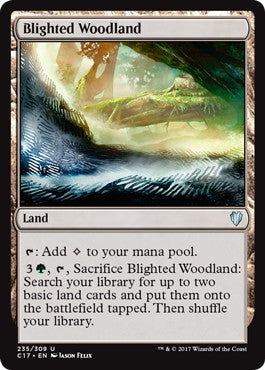[235]【EN】荒廃した森林/Blighted Woodland【C17】[U][土地]