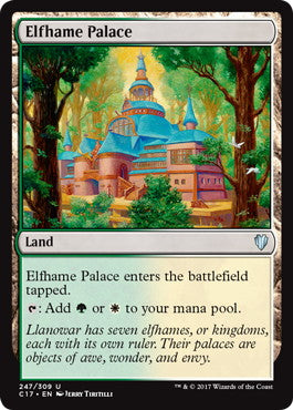 [247]【EN】エルフェイムの宮殿/Elfhame Palace【C17】[U][土地]