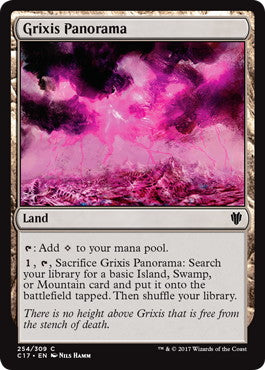 [254]【EN】グリクシスの全景/Grixis Panorama【C17】[C][土地]