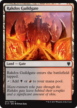 [271]【EN】ラクドスのギルド門/Rakdos Guildgate【C17】[C][土地]