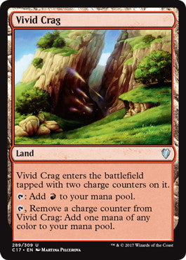 [289]【EN】鮮烈な岩山/Vivid Crag【C17】[U][土地]