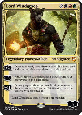 [043]【JP】【FOIL】ウィンドグレイス卿/Lord Windgrace【C18】[M][多色]