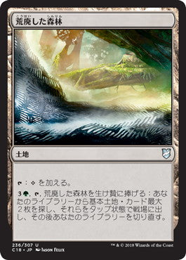 [236]【JP】荒廃した森林/Blighted Woodland【C18】[U][土地]