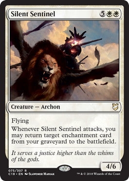 [075]【EN】沈黙の歩哨/Silent Sentinel【C18】[R][白]