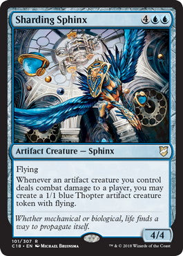 [101]【EN】破片撒きのスフィンクス/Sharding Sphinx【C18】[R][青]