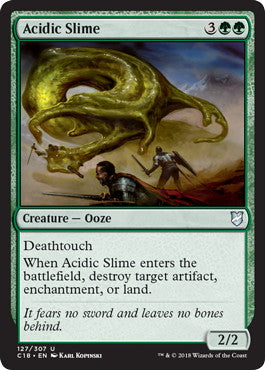 [127]【EN】酸のスライム/Acidic Slime【C18】[U][緑]