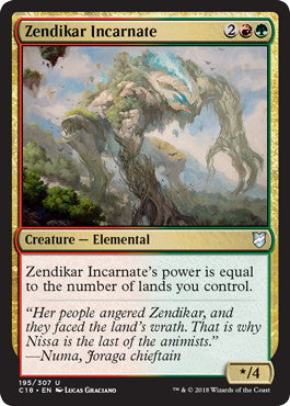 [195]【EN】ゼンディカーの具現/Zendikar Incarnate【C18】[U][多色]