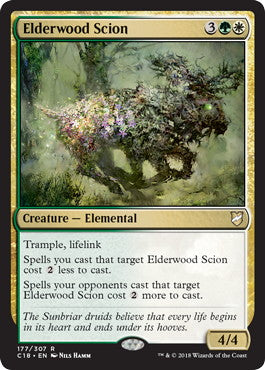 [177]【EN】老木の末裔/Elderwood Scion【C18】[R][多色]