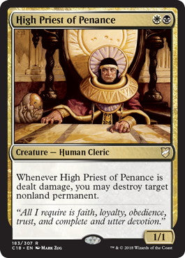[183]【EN】贖罪の高僧/High Priest of Penance【C18】[R][多色]