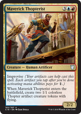 [185]【EN】異端の飛行機械職人/Maverick Thopterist【C18】[U][多色]