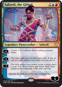 [044]【EN】【FOIL】天智、サヒーリ/Saheeli, the Gifted【C18】[M][多色]