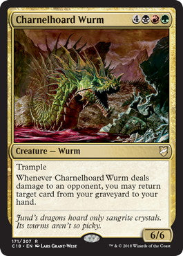 [171]【EN】納骨蔵のワーム/Charnelhoard Wurm【C18】[R][多色]