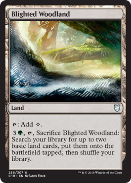 [236]【EN】荒廃した森林/Blighted Woodland【C18】[U][土地]