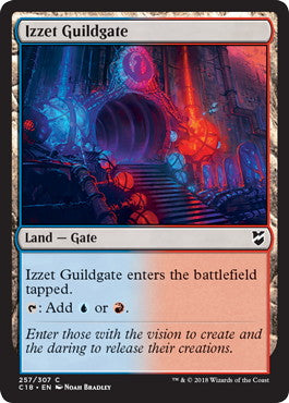 [257]【EN】イゼットのギルド門/Izzet Guildgate【C18】[C][土地]