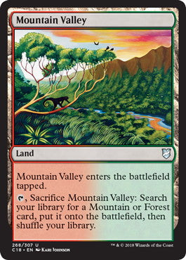 [268]【EN】山峡/Mountain Valley【C18】[U][土地]