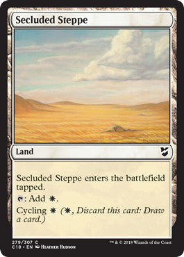 [279]【EN】隔離されたステップ/Secluded Steppe【C18】[C][土地]