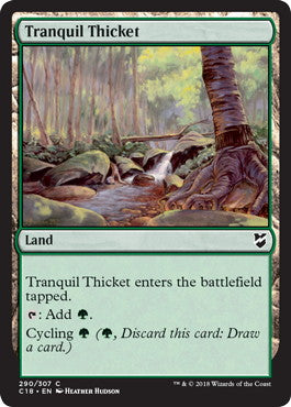 [290]【EN】平穏な茂み/Tranquil Thicket【C18】[C][土地]