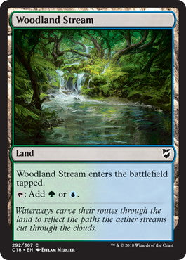 [292]【EN】森林地の小川/Woodland Stream【C18】[C][土地]