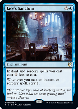 [088]【EN】ジェイスの聖域/Jace's Sanctum【C19】[R][青]