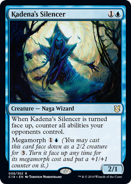 [008]【EN】カディーナの口封じ/Kadena's Silencer【C19】[R][青]