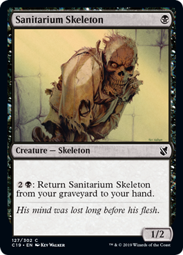 [127]【EN】療養所の骸骨/Sanitarium Skeleton【C19】[C][黒]
