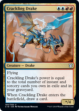 [190]【EN】弾けるドレイク/Crackling Drake【C19】[U][多色]