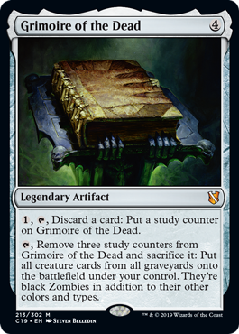 [213]【EN】死者の呪文書/Grimoire of the Dead【C19】[M][茶]