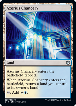 [228]【EN】アゾリウスの大法官庁/Azorius Chancery【C19】[U][土地]
