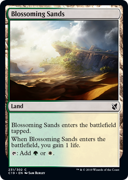 [231]【EN】花咲く砂地/Blossoming Sands【C19】[C][土地]