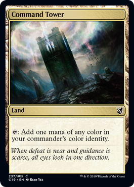 [237]【EN】統率の塔/Command Tower【C19】[C][土地]