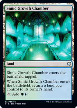 [274]【EN】シミックの成長室/Simic Growth Chamber【C19】[U][土地]