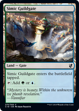 [275]【EN】シミックのギルド門/Simic Guildgate【C19】[C][土地]