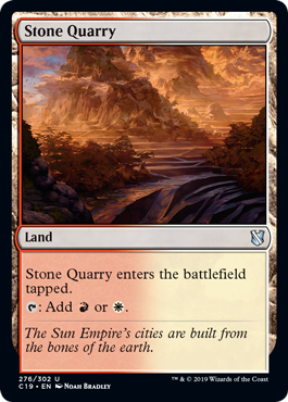 [276]【EN】採石場/Stone Quarry【C19】[U][土地]