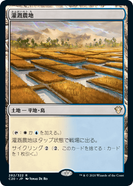 [282]【JP】灌漑農地/Irrigated Farmland【C20】[R][土地]