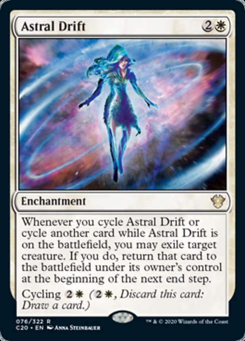 [076]【EN】霊体の横滑り/Astral Drift【C20】[R][白]