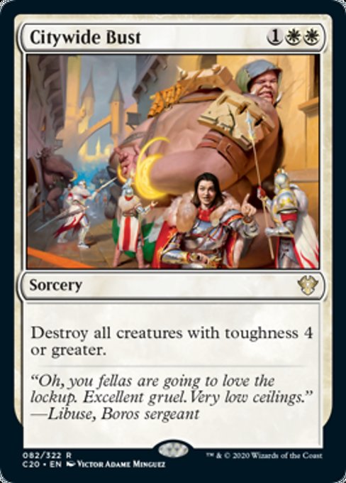 [082]【EN】一斉検挙/Citywide Bust【C20】[R][白]