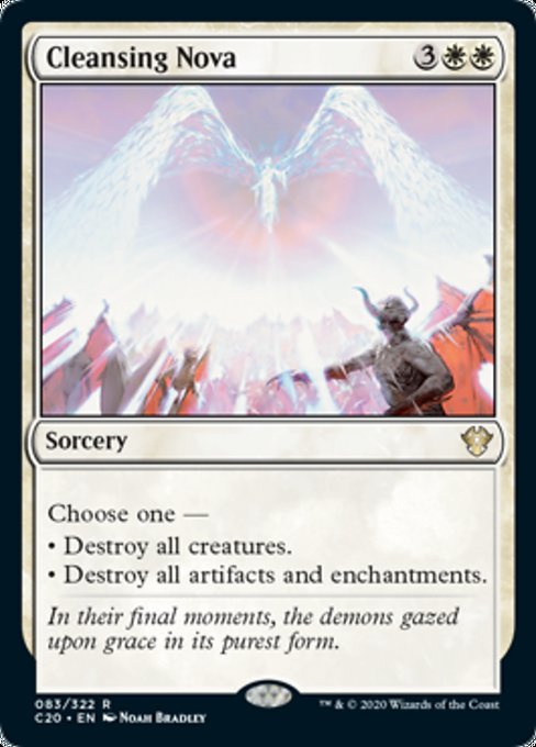[083]【EN】浄化の輝き/Cleansing Nova【C20】[R][白]