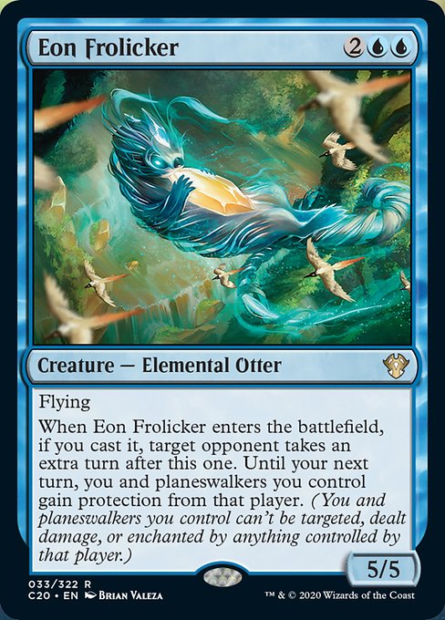 [033]【EN】永劫にはしゃぐもの/Eon Frolicker【C20】[R][青]